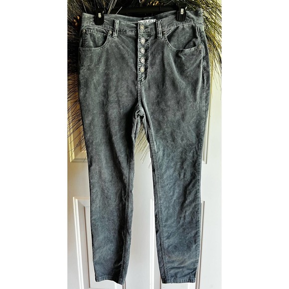 We the Free Free sage/blue/green Corduroy Free People Pants Button Fly S… - Picture 1 of 14